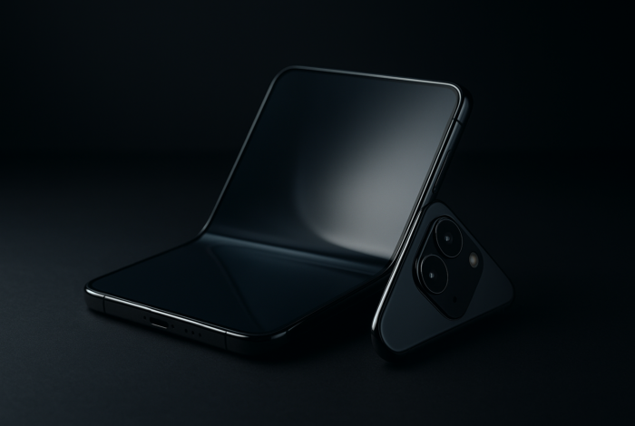 Imagen editorial para el rumor sobre el iPhone plegable